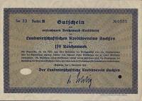 170 Reichsmark 1934 Nemecká ríša - Sasko UNC - Kliknutím na obrázok zatvorte -